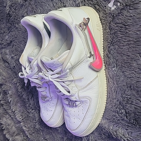 tenis nike air force 1 07 premium zip swoosh white